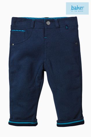 Ted Baker Navy Twill Trousers